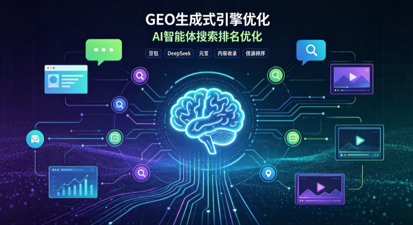 双鸭山GEO 浪潮来袭：生成式引擎优化崛起，创作者争抢豆包、DeepSeek、元宝智能体流量入口