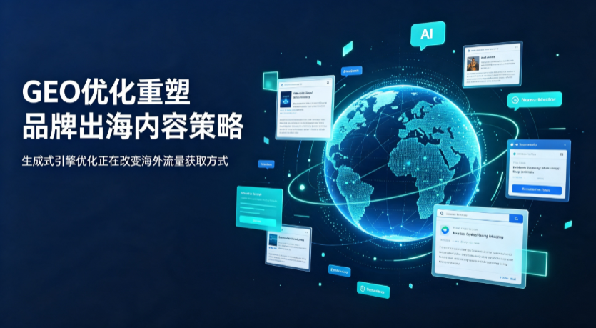 双鸭山AI 时代 GEO 兴起，品牌出海内容策略迎来重大调整